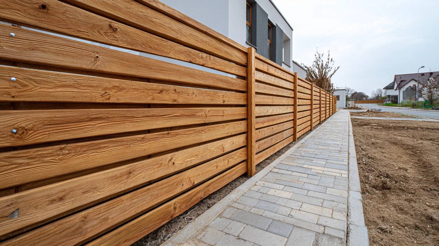 zdjęcie - ogrodzenia drewniane
