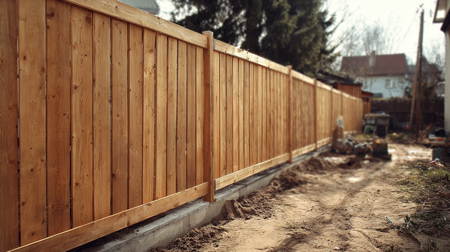 zdjęcie - ogrodzenia drewniane