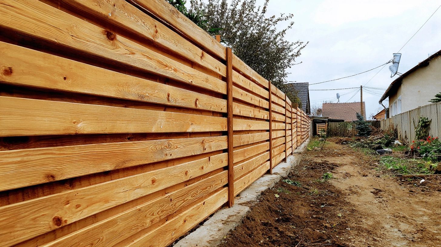 zdjęcie - ogrodzenia drewniane