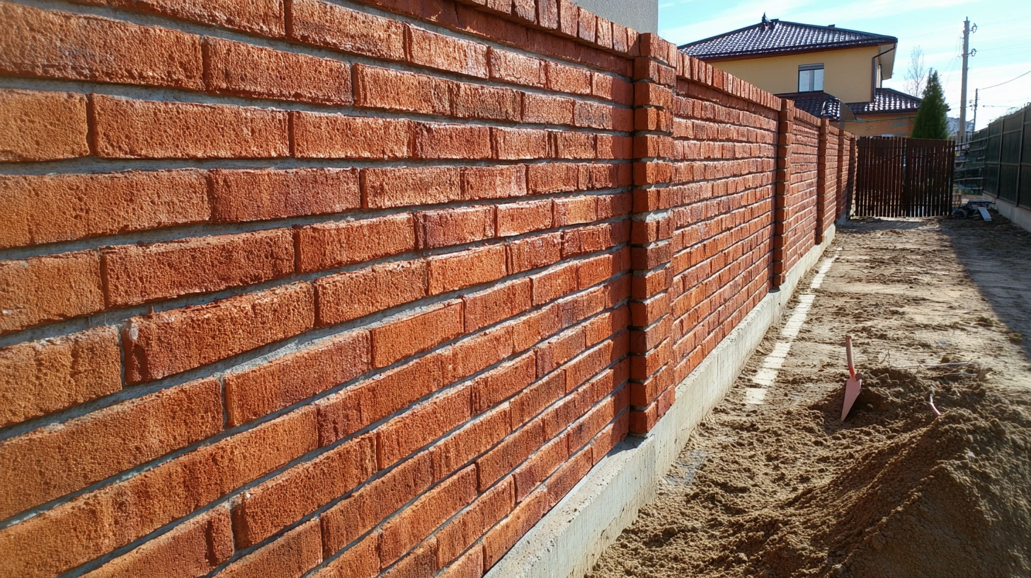 zdjęcie - ogrodzenia z cegły