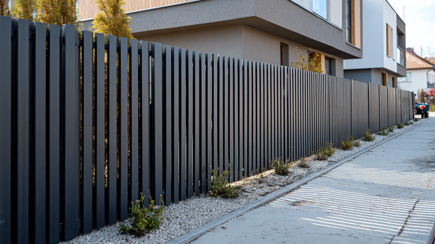 zdjęcie - ogrodzenia grzebieniowe